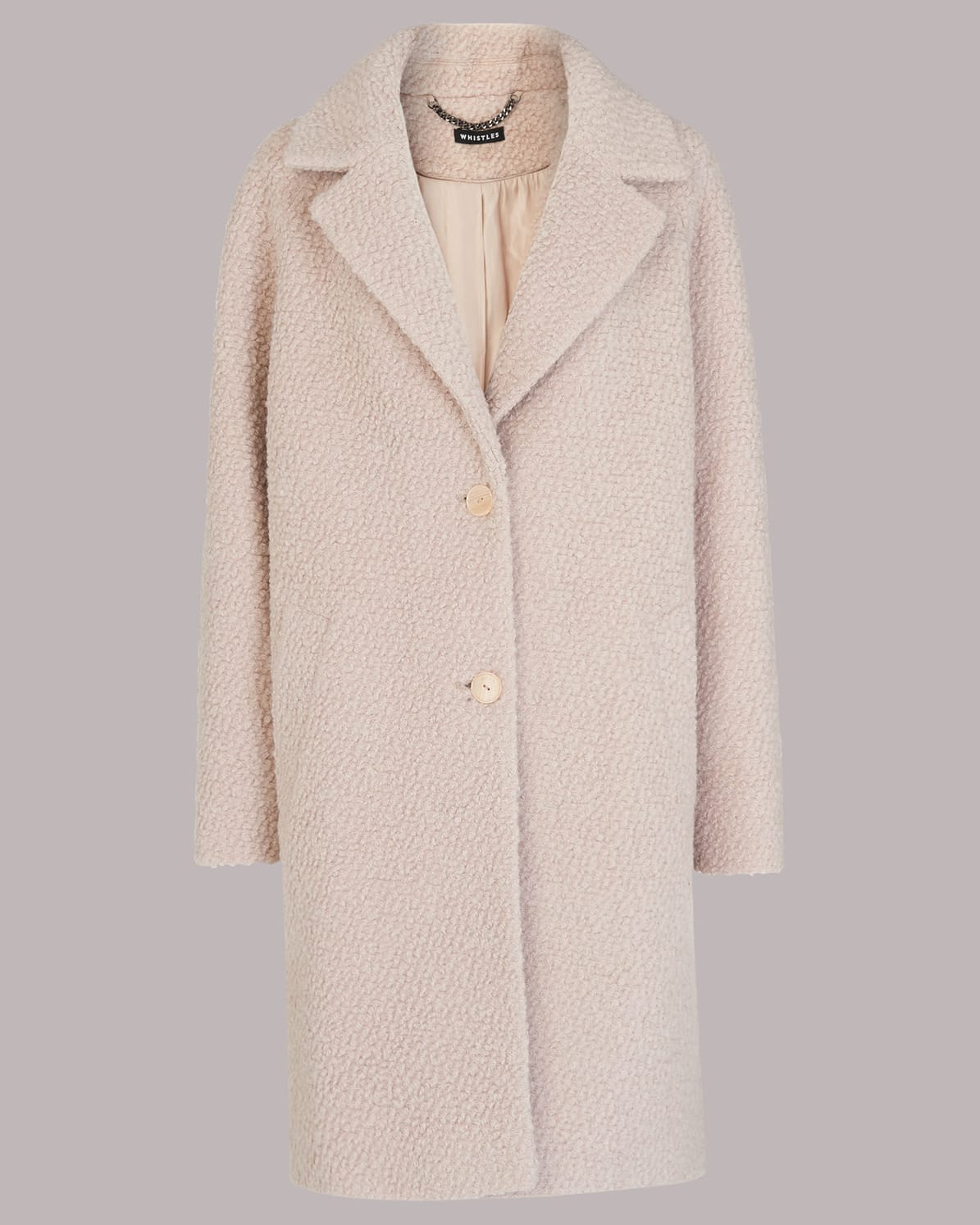 WHISTLES Daisy Boucle Casual Coat Endource