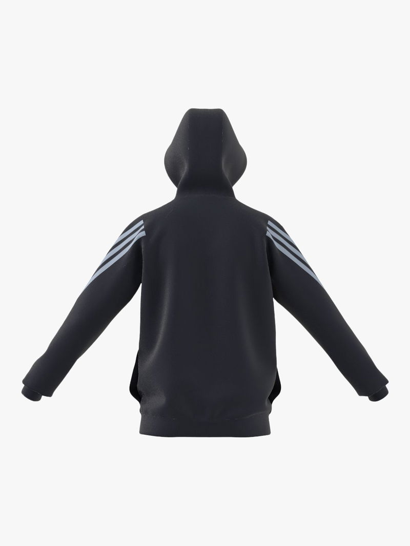 ADIDAS Essentials Fleece 3-Stripes Full-Zip Hoodie in Arctic Night