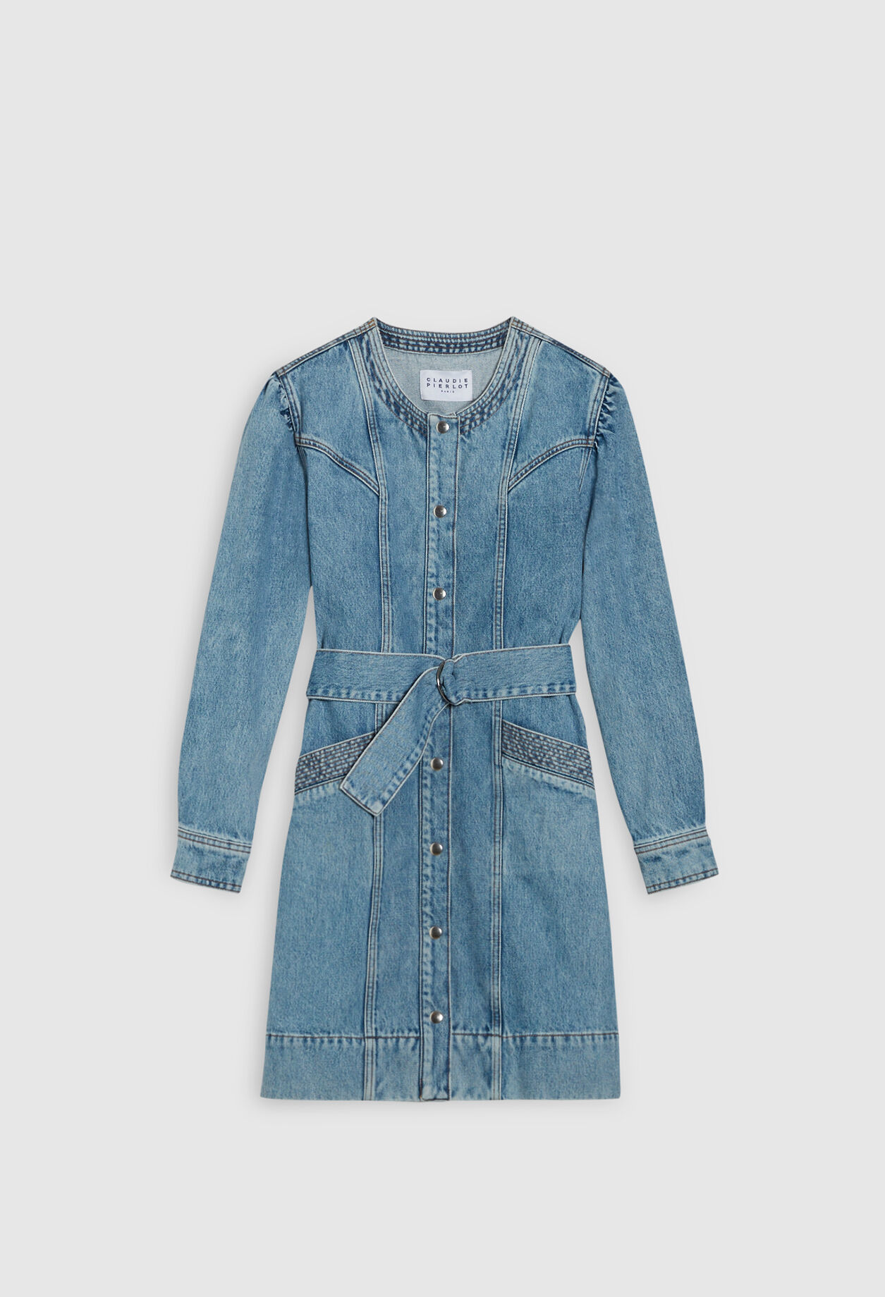 claudie pierlot denim dress Claudie Pierlot Denim dress - blue - (Pre-owned)