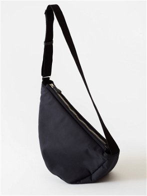 Slouchy Banana Two Leather-Trimmed Nylon Belt Bag