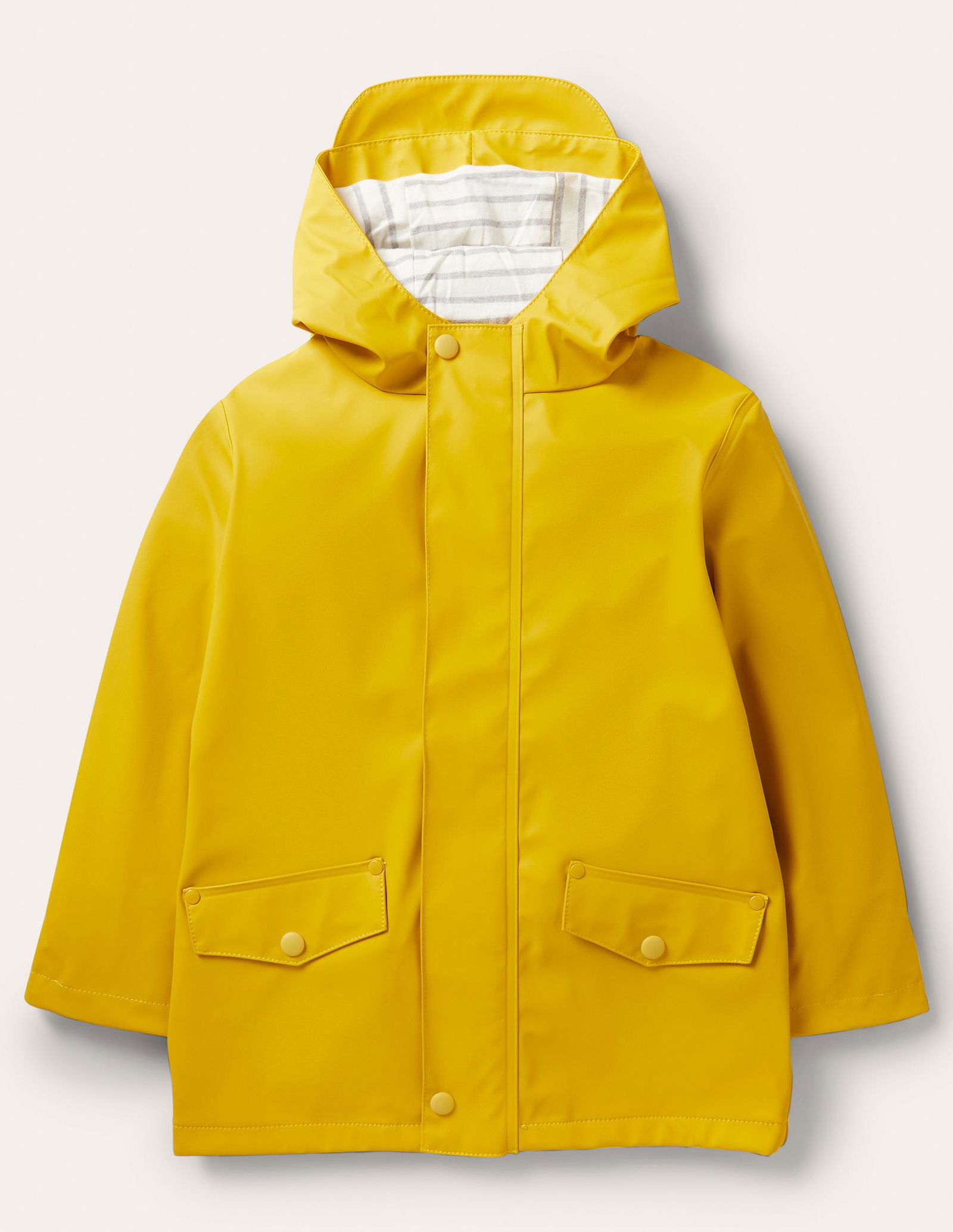 Wetskins Adult Fresh Water Waterproof Hooded Rain Jacket w/Zip Front, Yellow