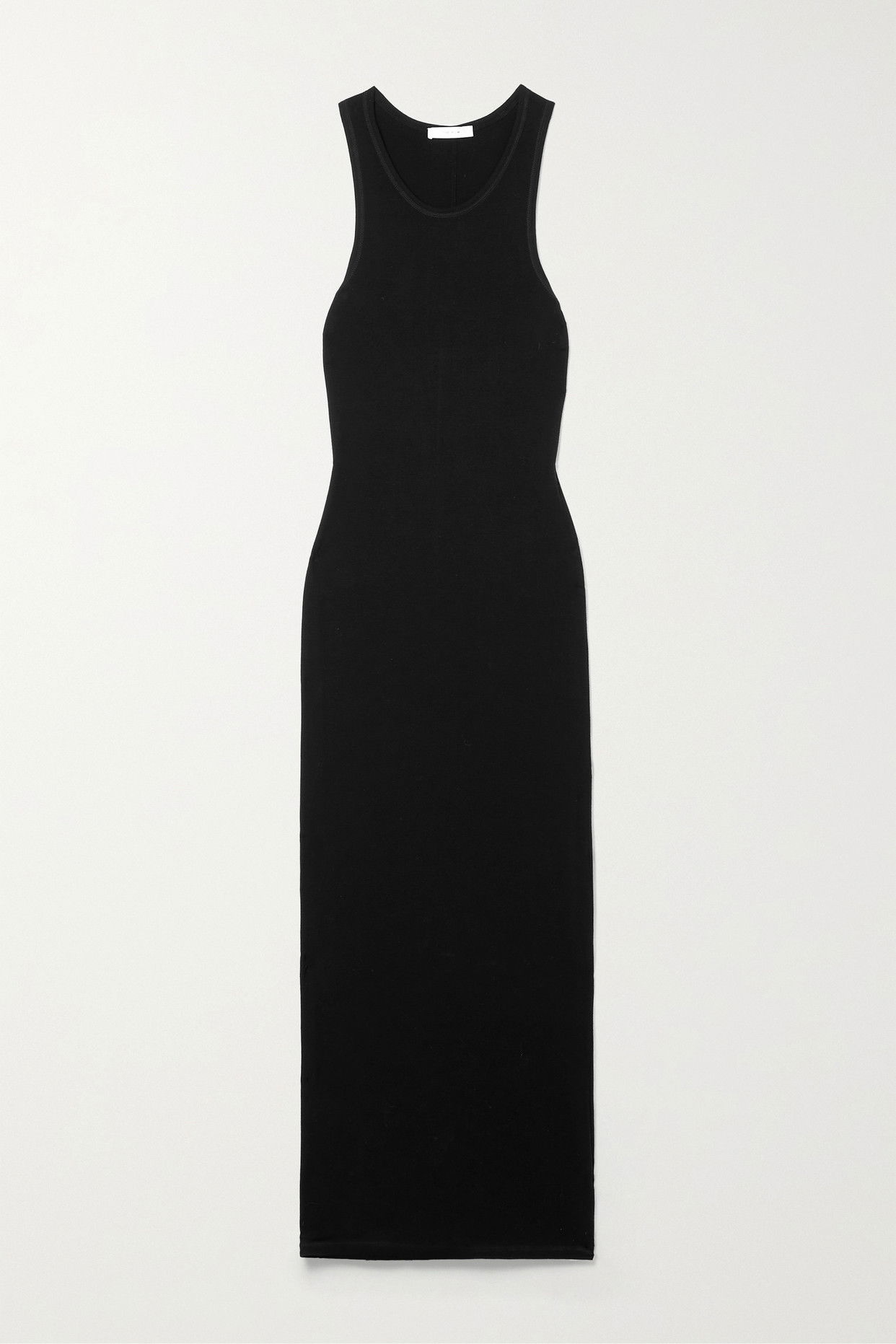 THE ROW Kean Stretch-Jersey Midi Dress in Black | Endource