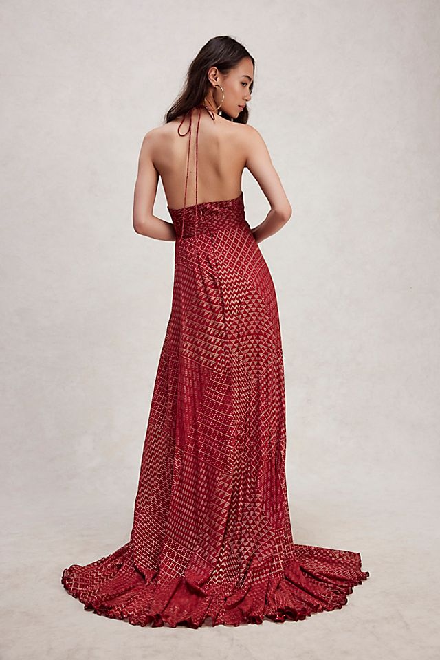 open lace back dress A Line V Neck Red Tea Length Prom Dress with Corset Back, Red Tea Leng