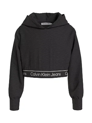 CALVIN KLEIN Punto Logo Tape Dress CK Black | Endource Skater in