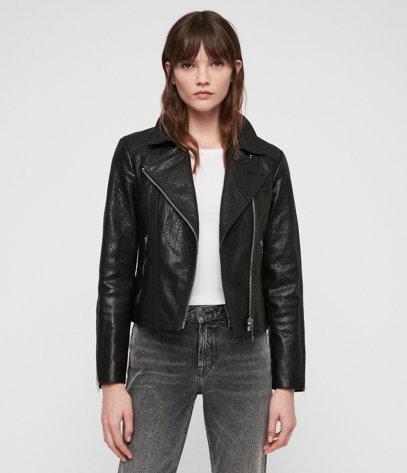 ALLSAINTS Pataya Leather Biker Jacket endource