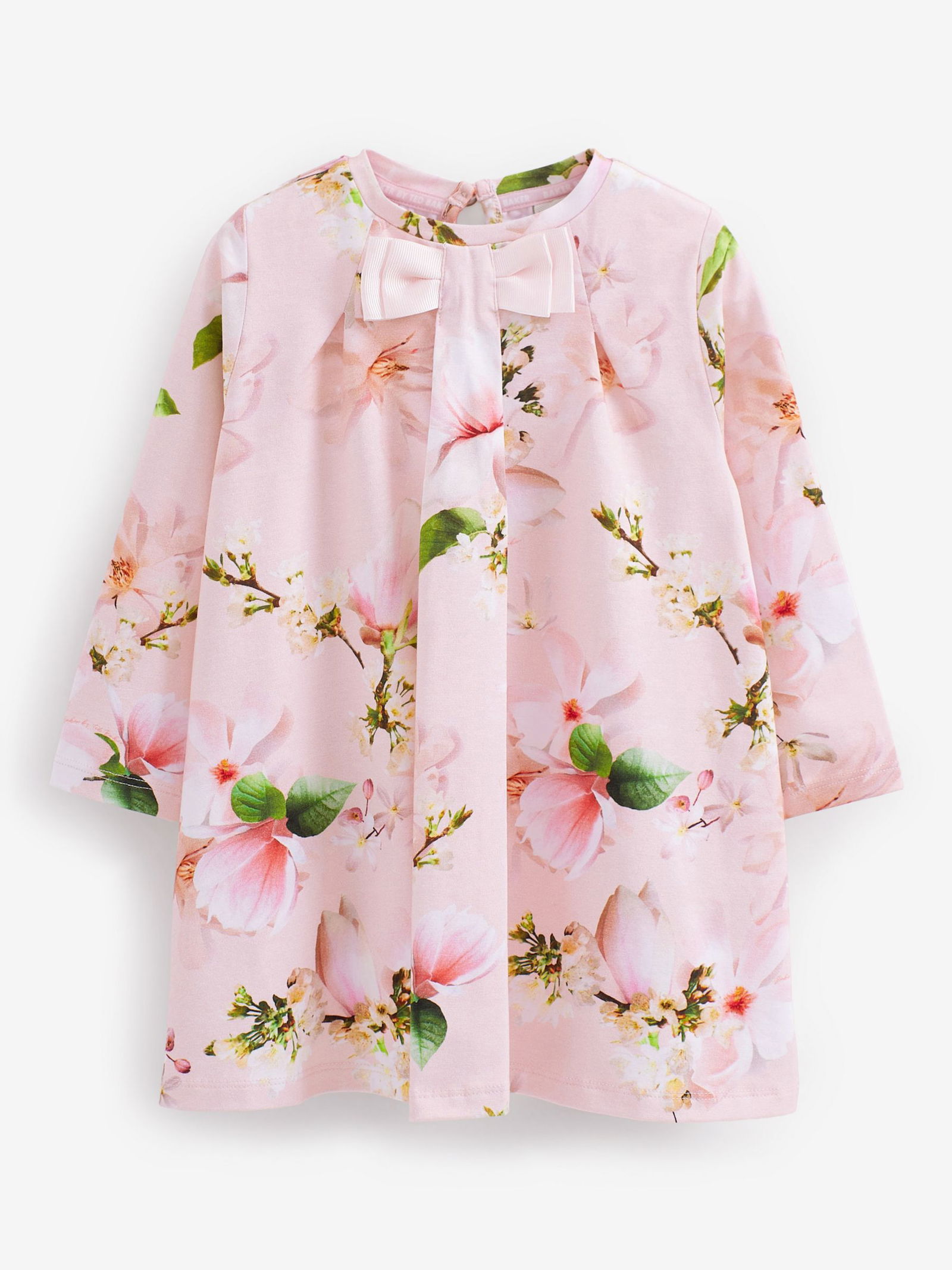 chinese dress ladies Pale Pink Floral Halter Neck Woven Maxi Dress | Almaria main image 1