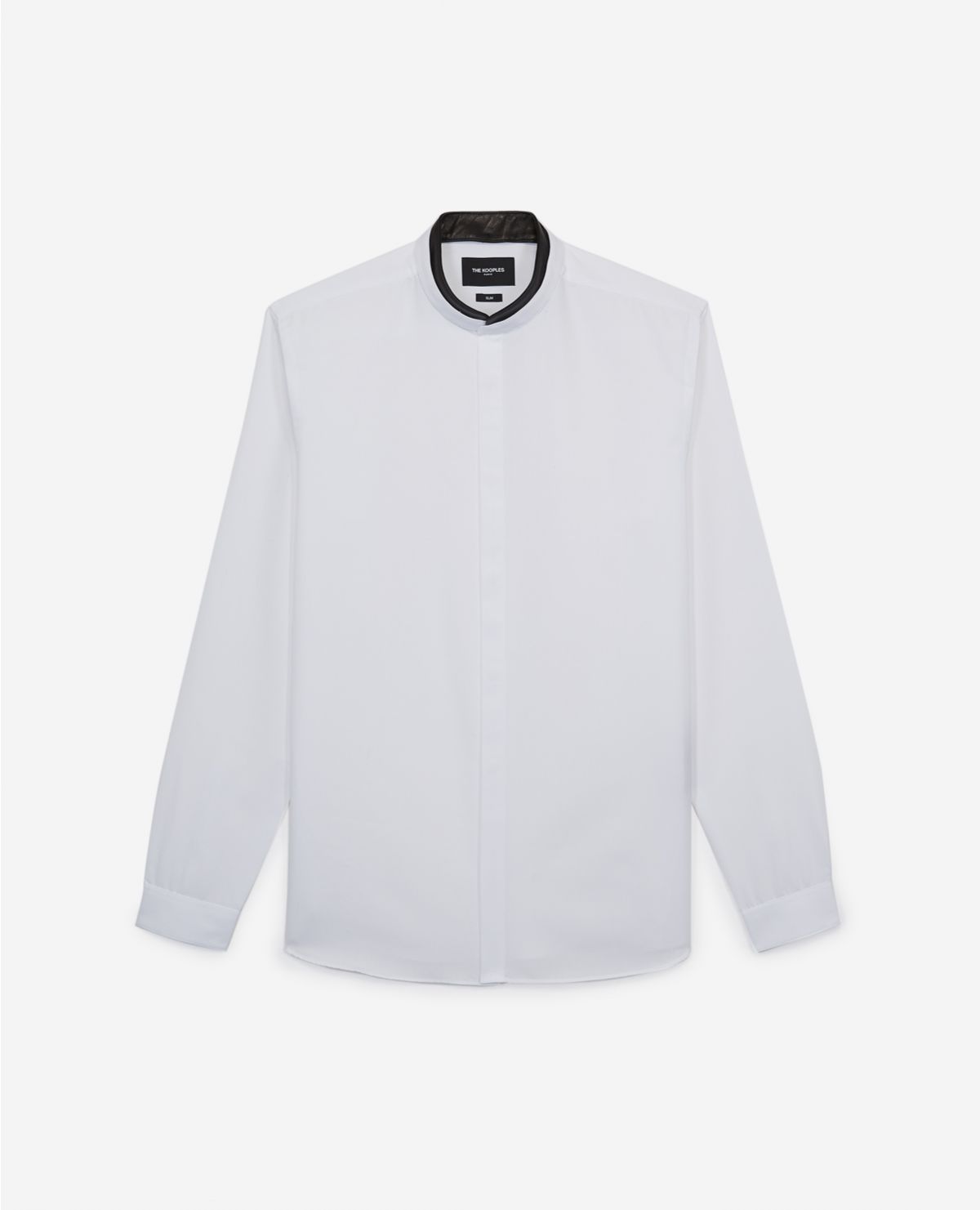 The Kooples blue officer collar shirt: this season's star piece