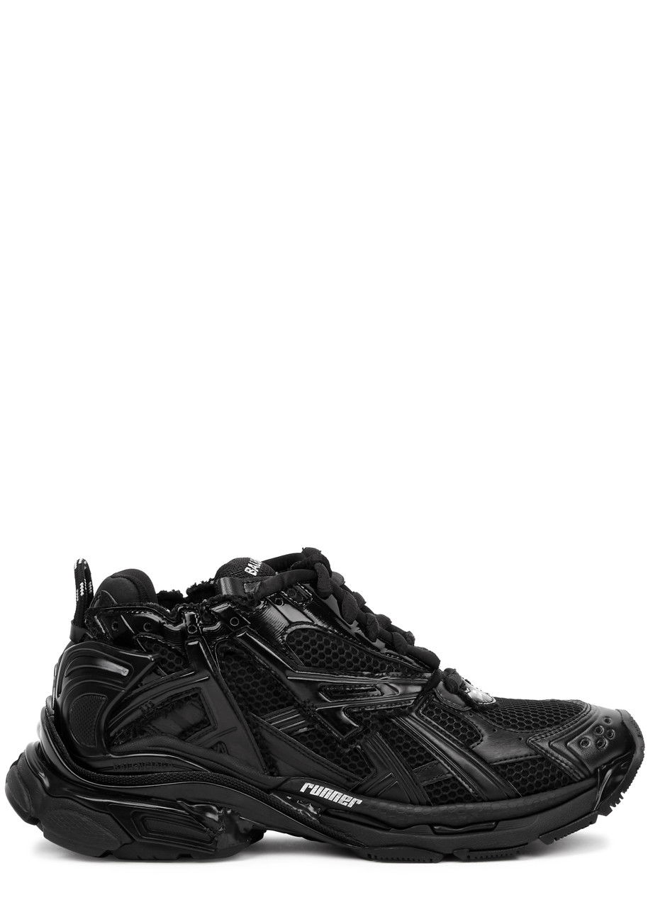 BALENCIAGA Runner Panelled Mesh Sneakers Endource