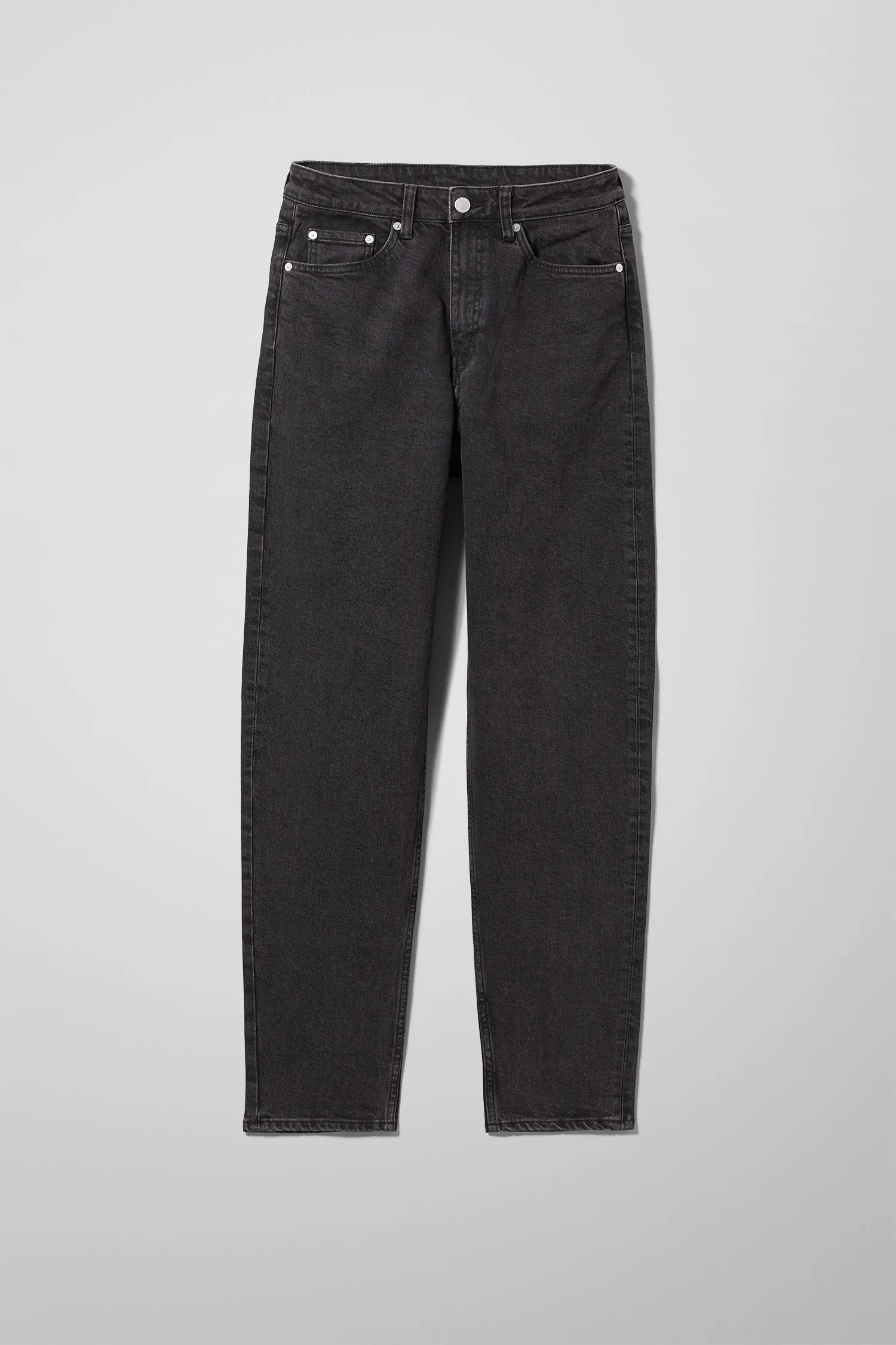 WEEKDAY Lash Echo Jeans in Echo Black | Endource