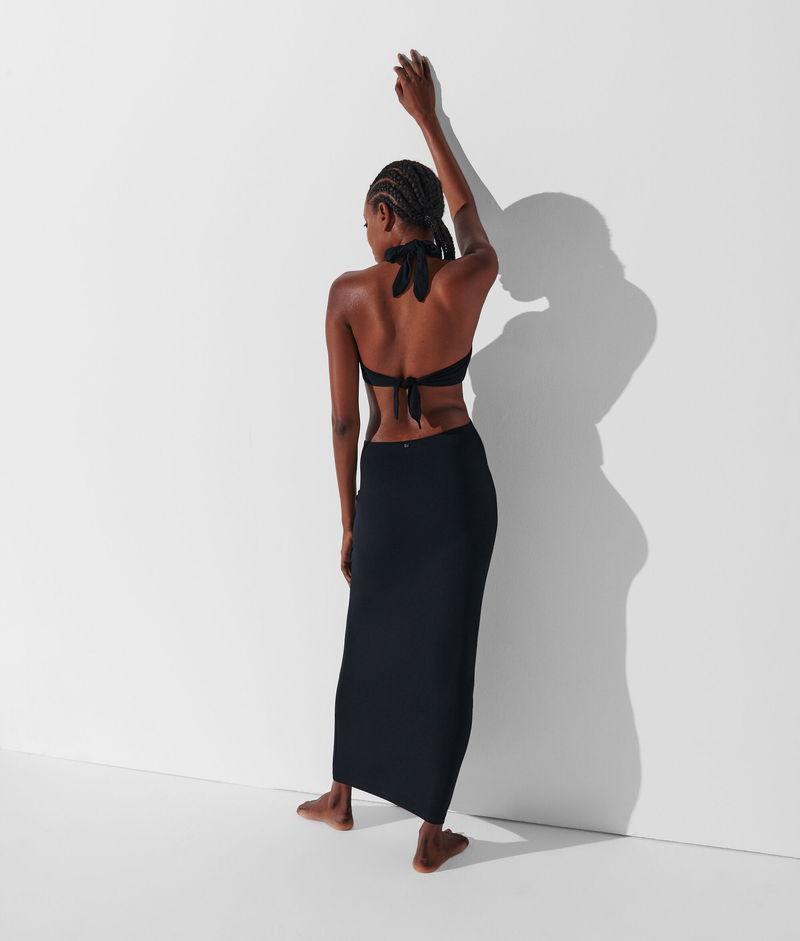 KARL LAGERFELD DNA Cut-Out Beach Dress | endource KARL LAGERFELD DNA Cut-Out Beach Dress | endource