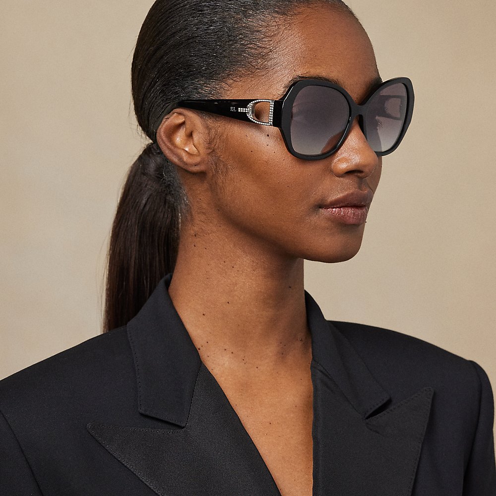 RALPH LAUREN Stirrup Pavé Sunglasses | Endource