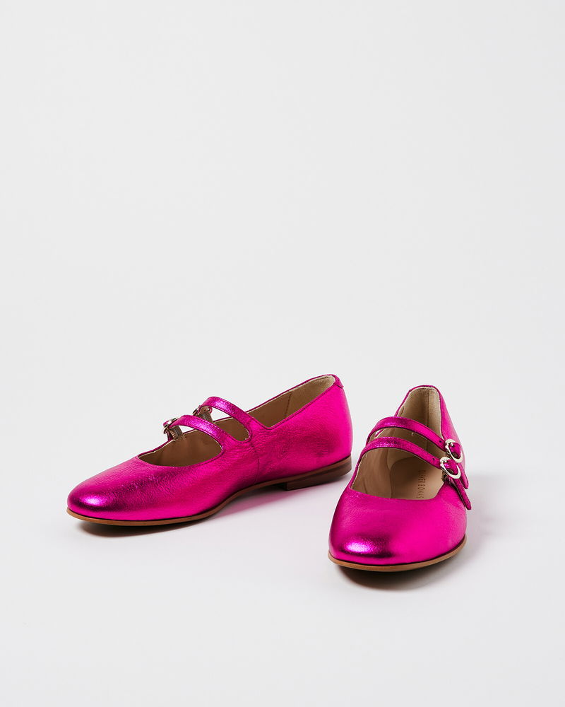 Leather Mary Jane Ballerinas - Lila+ – Tonka Shoe Box