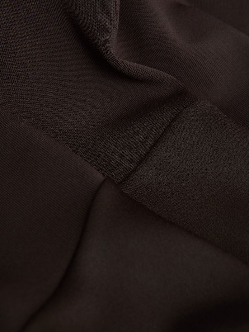 FLORERE Knitted Satin Midi Dress | endource