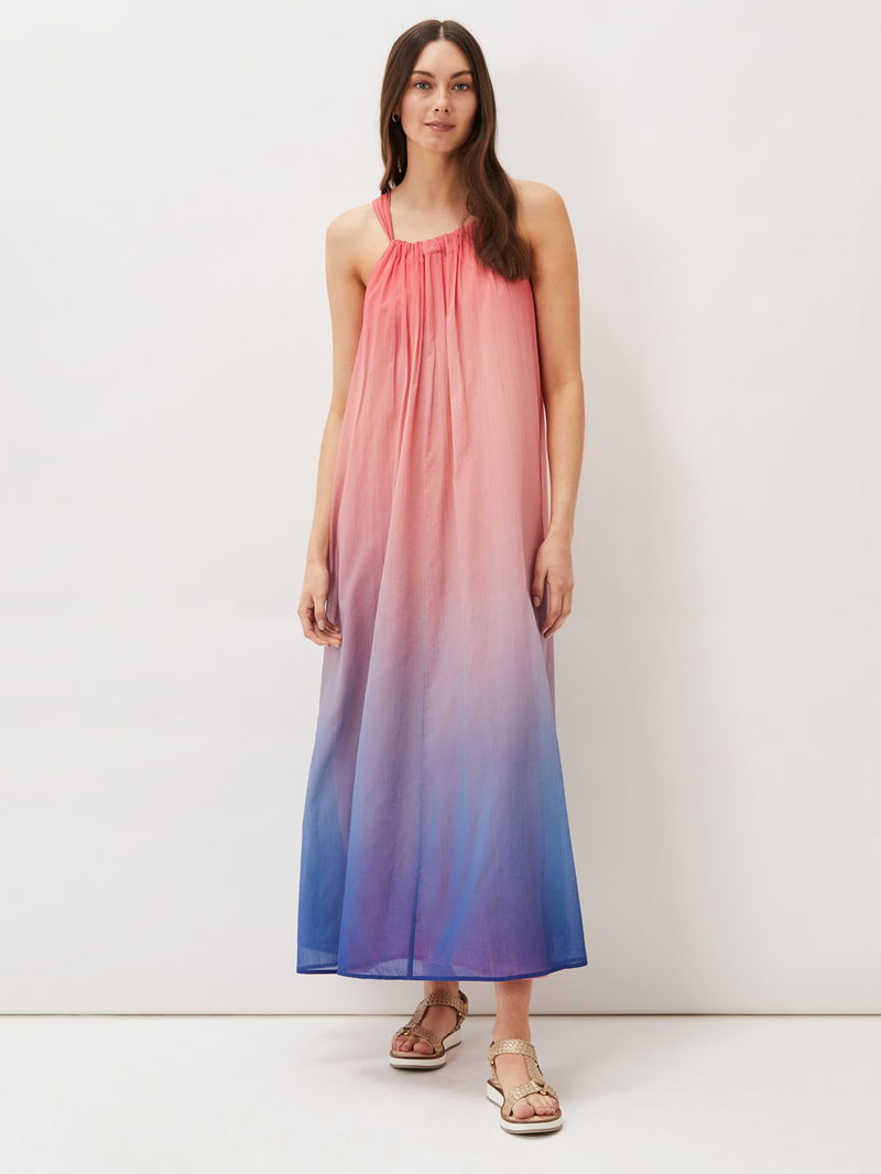 PHASE EIGHT Naoki Dip Dye Midaxi Dress endource