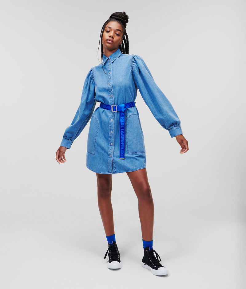 karl lagerfeld denim dress Kl Jeans