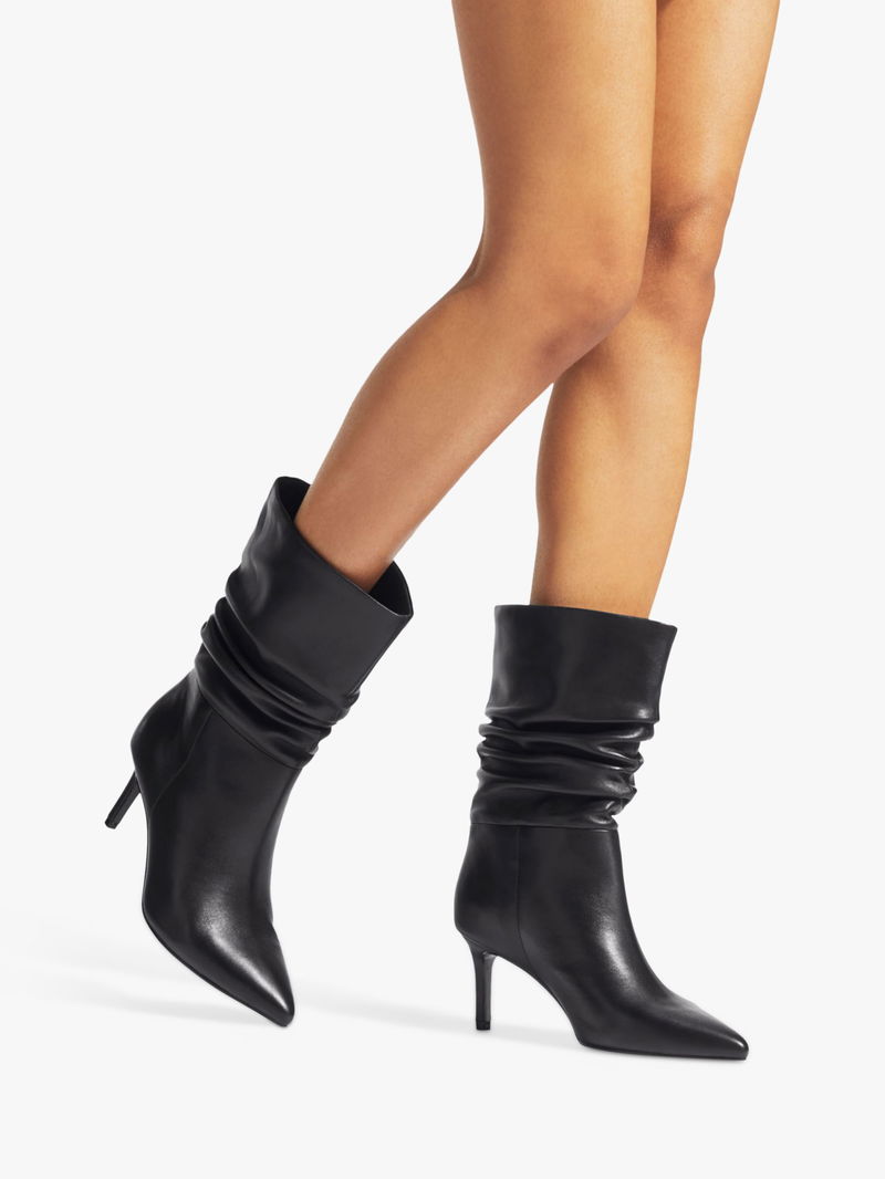 Classique Slouch Leather Calf Boots