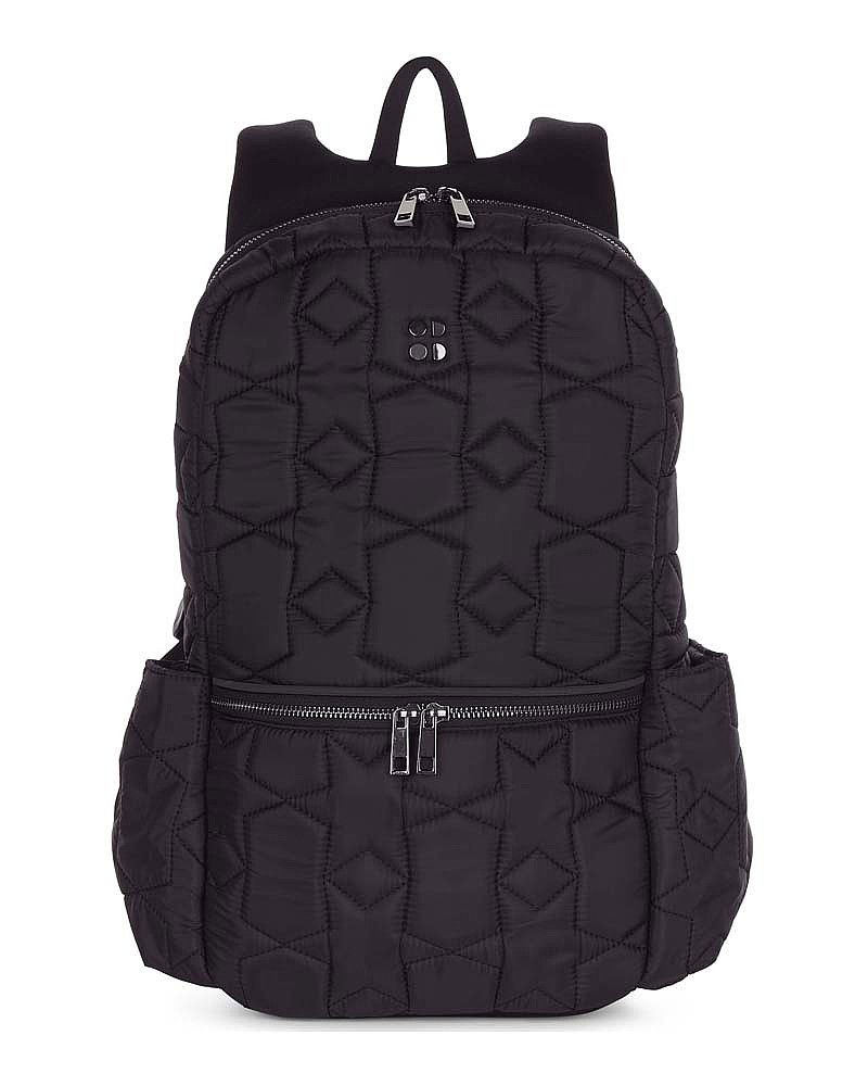 Sweaty Betty Luxe drawstring bucket black bag backpack Amazon.com | Sweaty Betty Unisex-Adult On the Go Backpack  main image 3