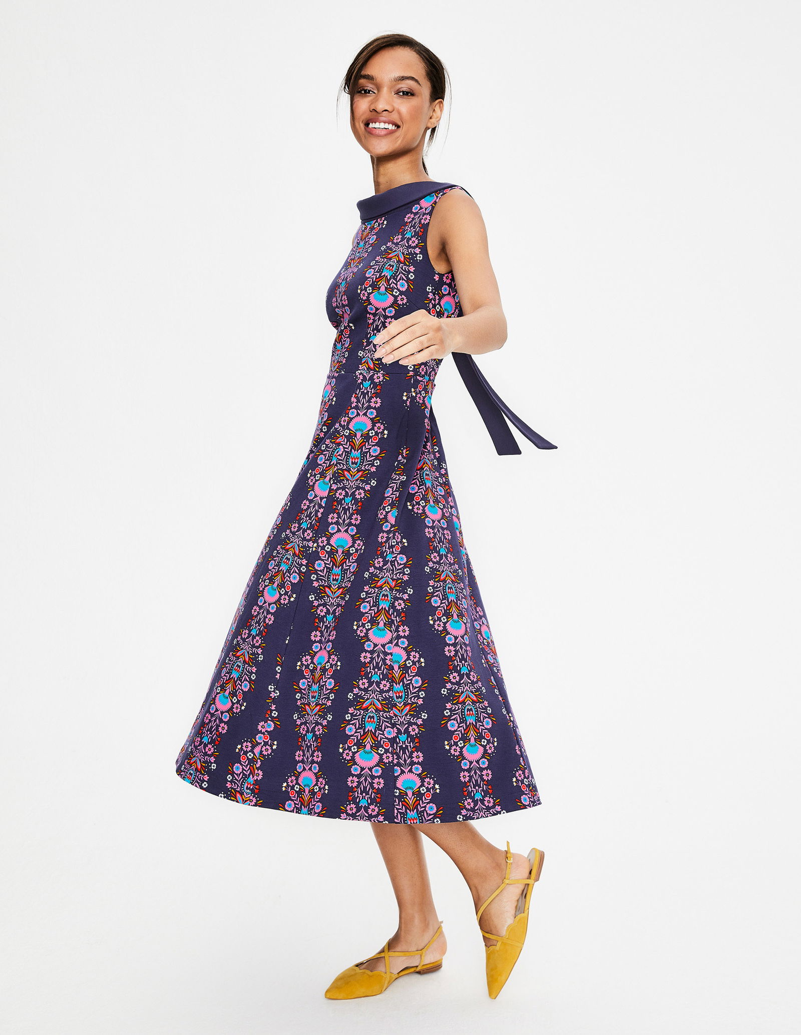 boden aria ponte midi dress Boden + Aria Ponte Midi Dress