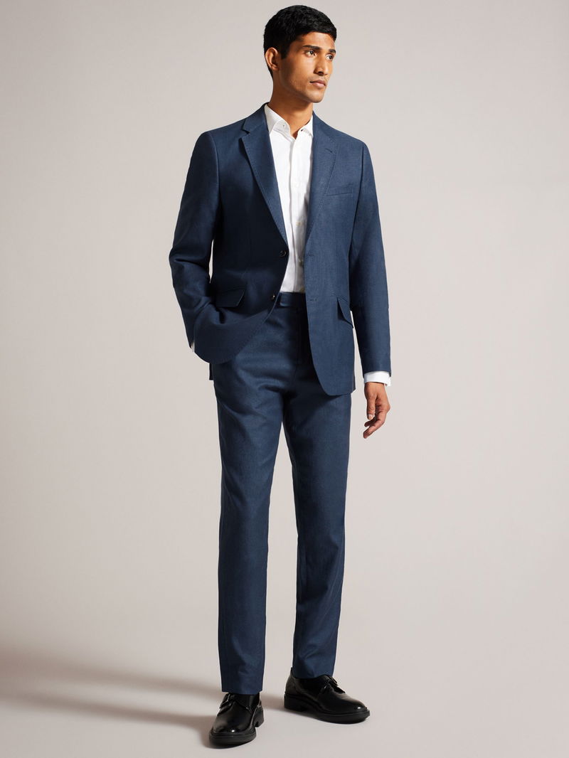 Size Guide Ted Baker Azul Para Hombres Trajes Y Blazers