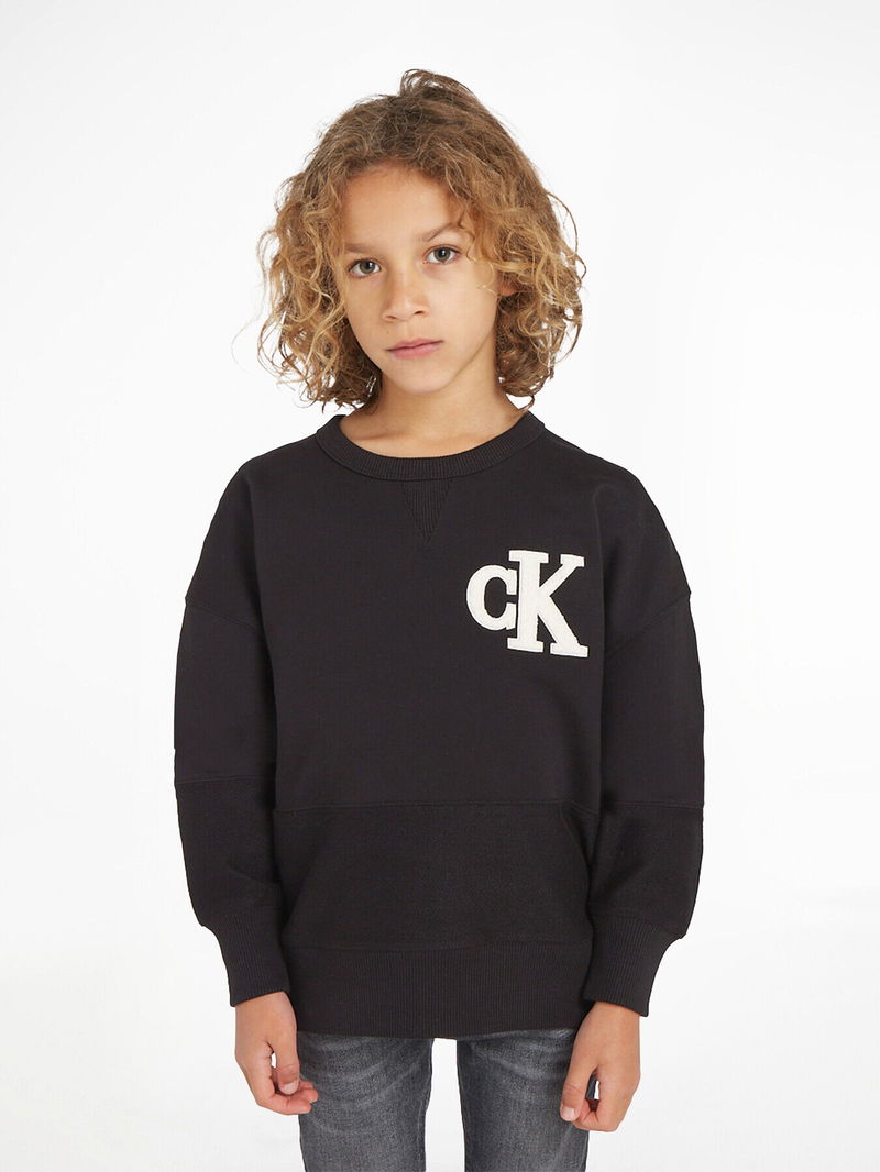 BEH Hoodie MONOGRAM TOWELLING SWEATSHIRT Calvin Klein, Women