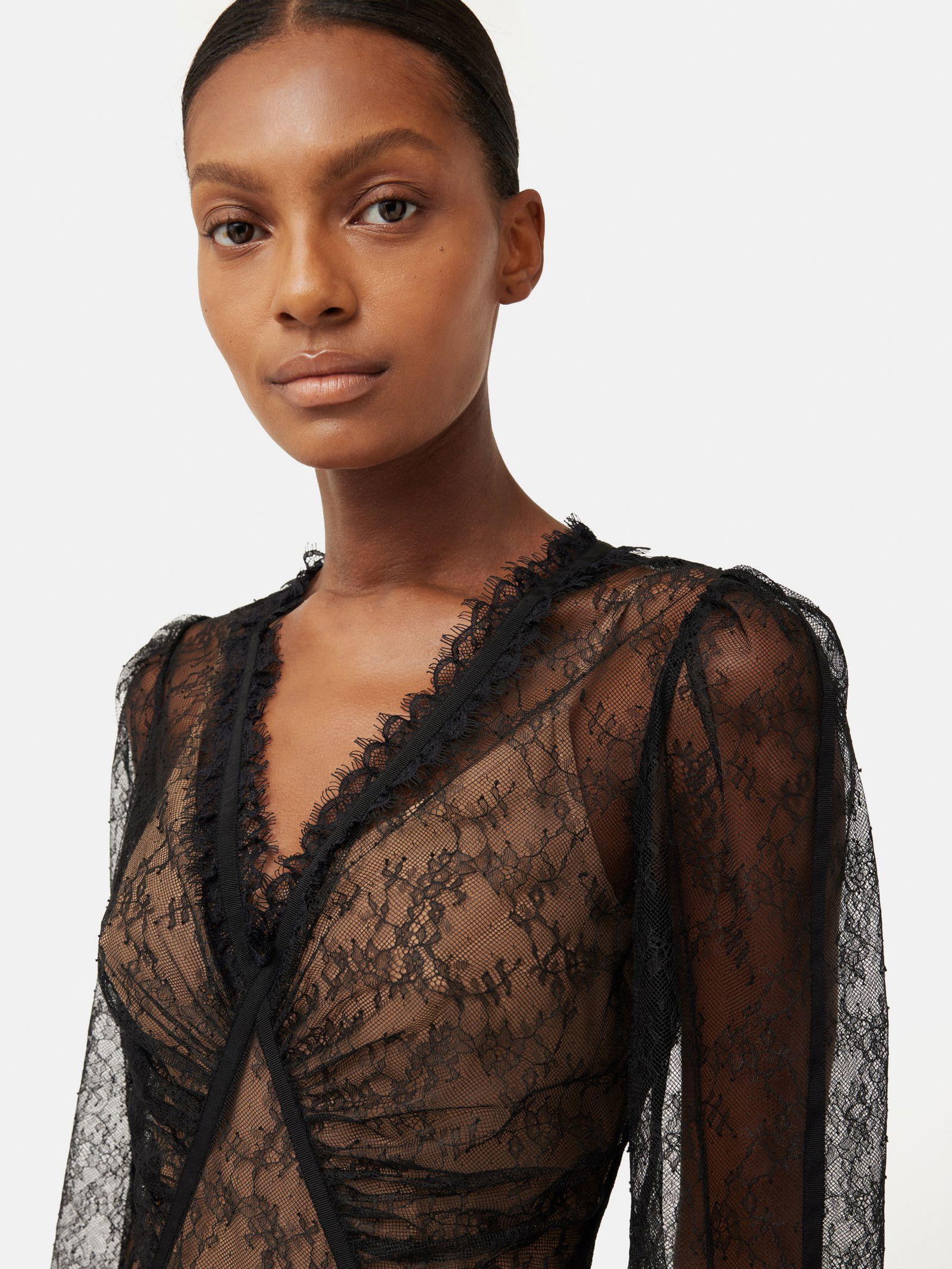 chinese dress ladies Jigsaw Lace Strap Dress, M