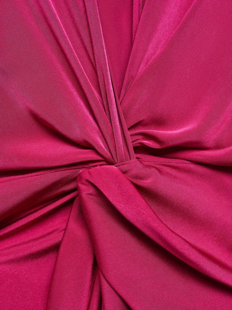 MANGO Knot Detail Satin Midi Dress | endource MANGO Knot Detail Satin Midi Dress | endource