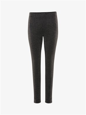 Faux Leather Metallic High Waisted Jeggings, Phase Eight