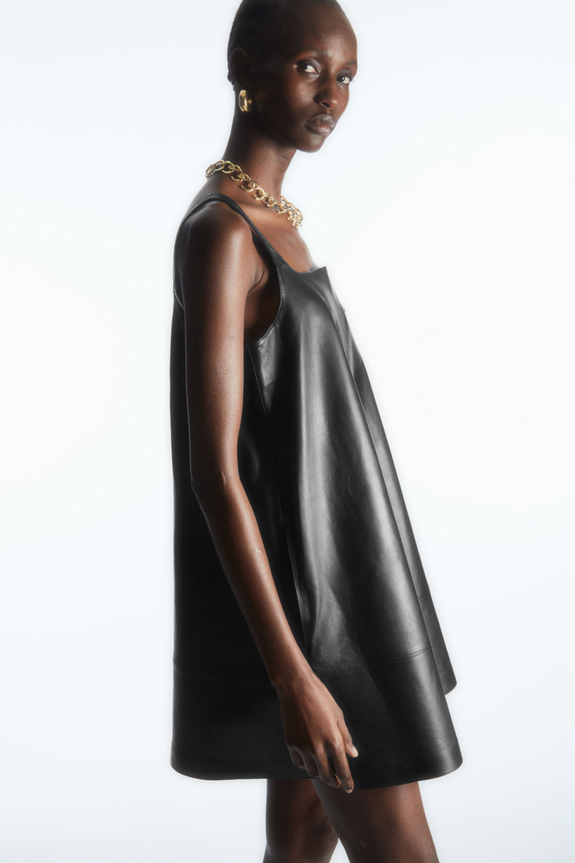 light pink latex dress A-Line Midi Dress – TARZA & JANE main image 1