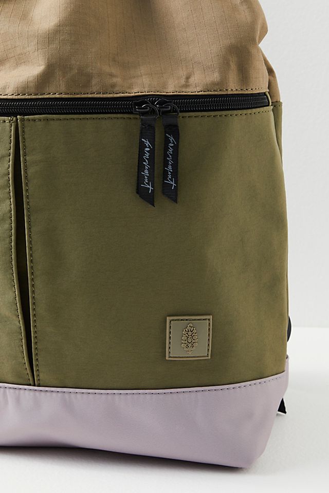FP Movement by Free People Ripstop Drawstring Pack in Green. These FP Movement Hiking Pants Are My Travel Go-to main image 3