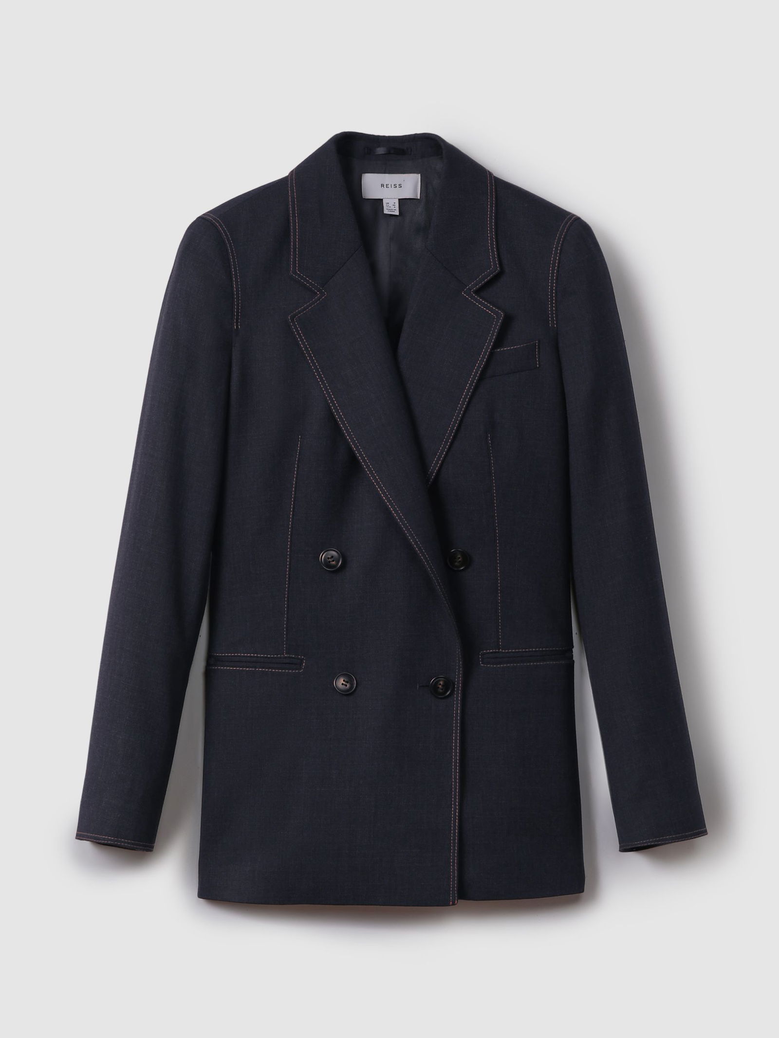 Polo Ralph Lauren Cotton Blend Blazer, Black at John Lewis & Partners