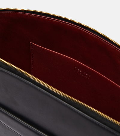 THE ROW Ellie Leather Clutch | Endource