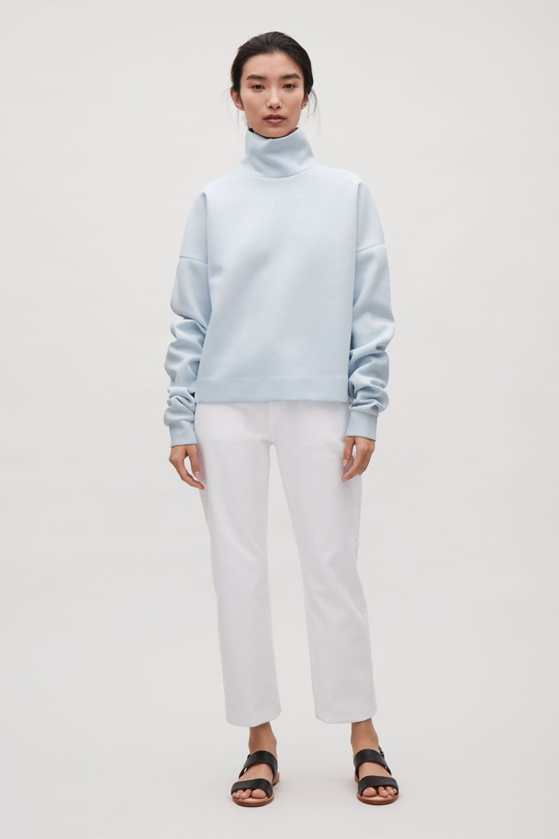 COS Oversized High-neck Sweatshirt | Endource