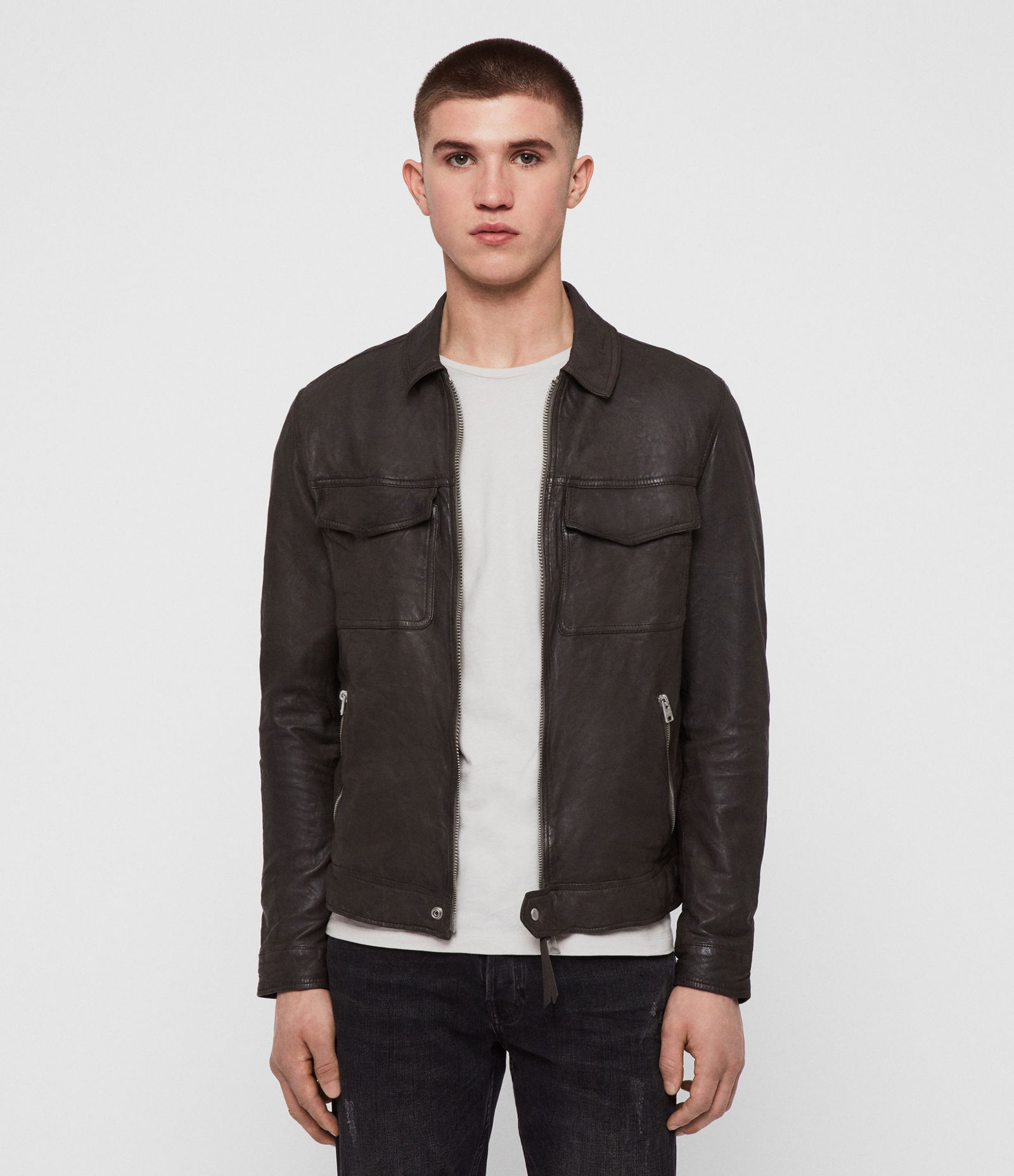 ALLSAINTS Garter Leather Jacket | endource