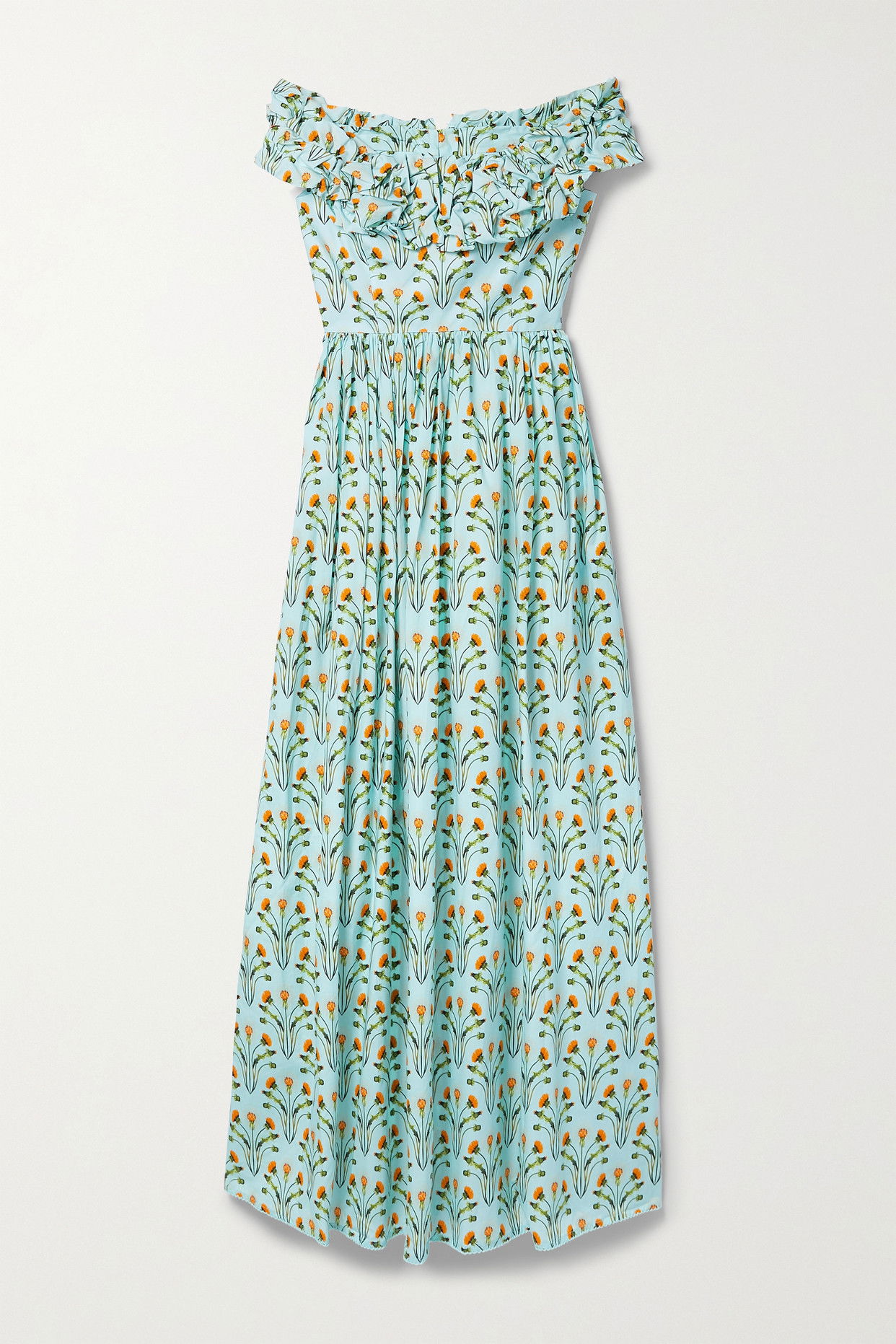 agua by agua bendita espliego maxi dress Agua Bendita Espliego Bisutera Maxi Dress