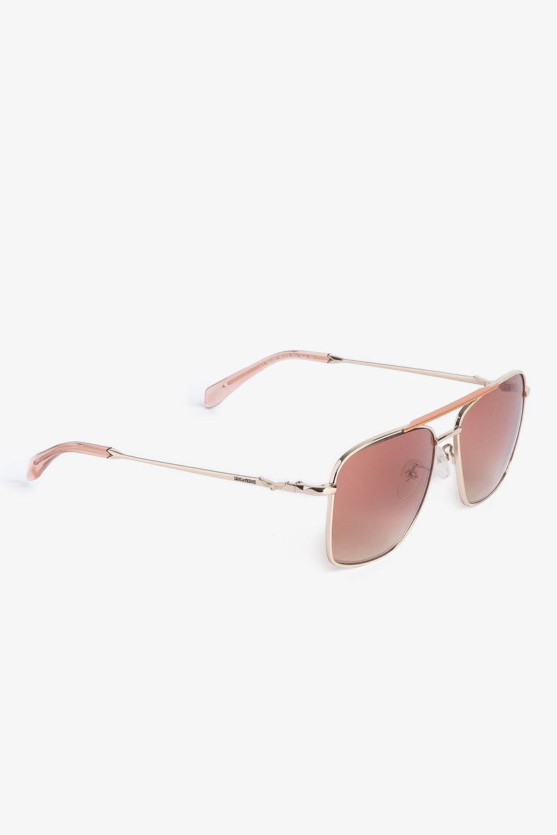 Zadig & Voltaire Blue Acetate Sunglasses main image 1