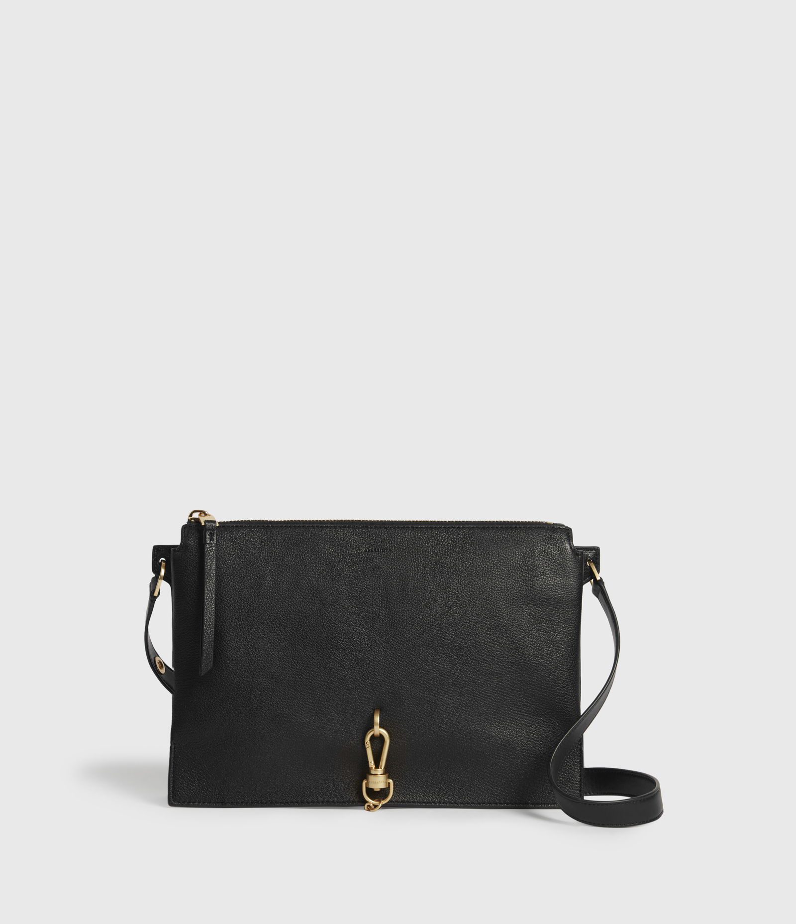 ALLSAINTS Sheringham Leather Shoulder Bag endource