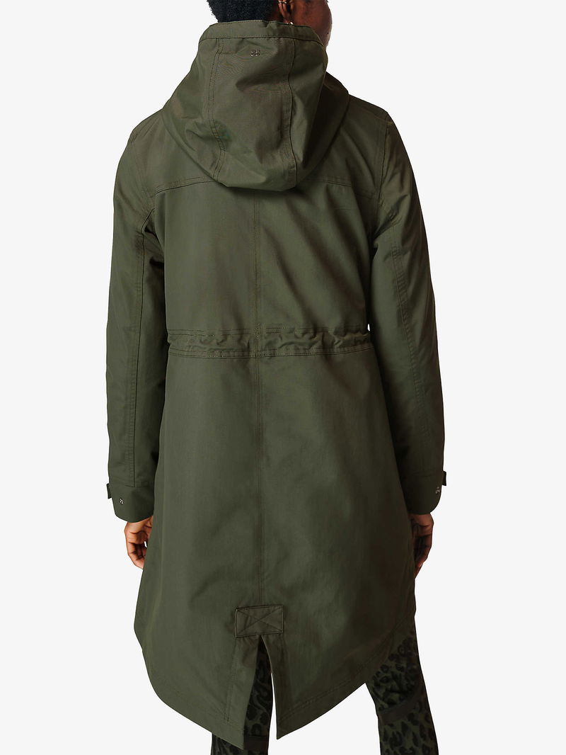 Stride Waterproof Parka - Dark Forest Green