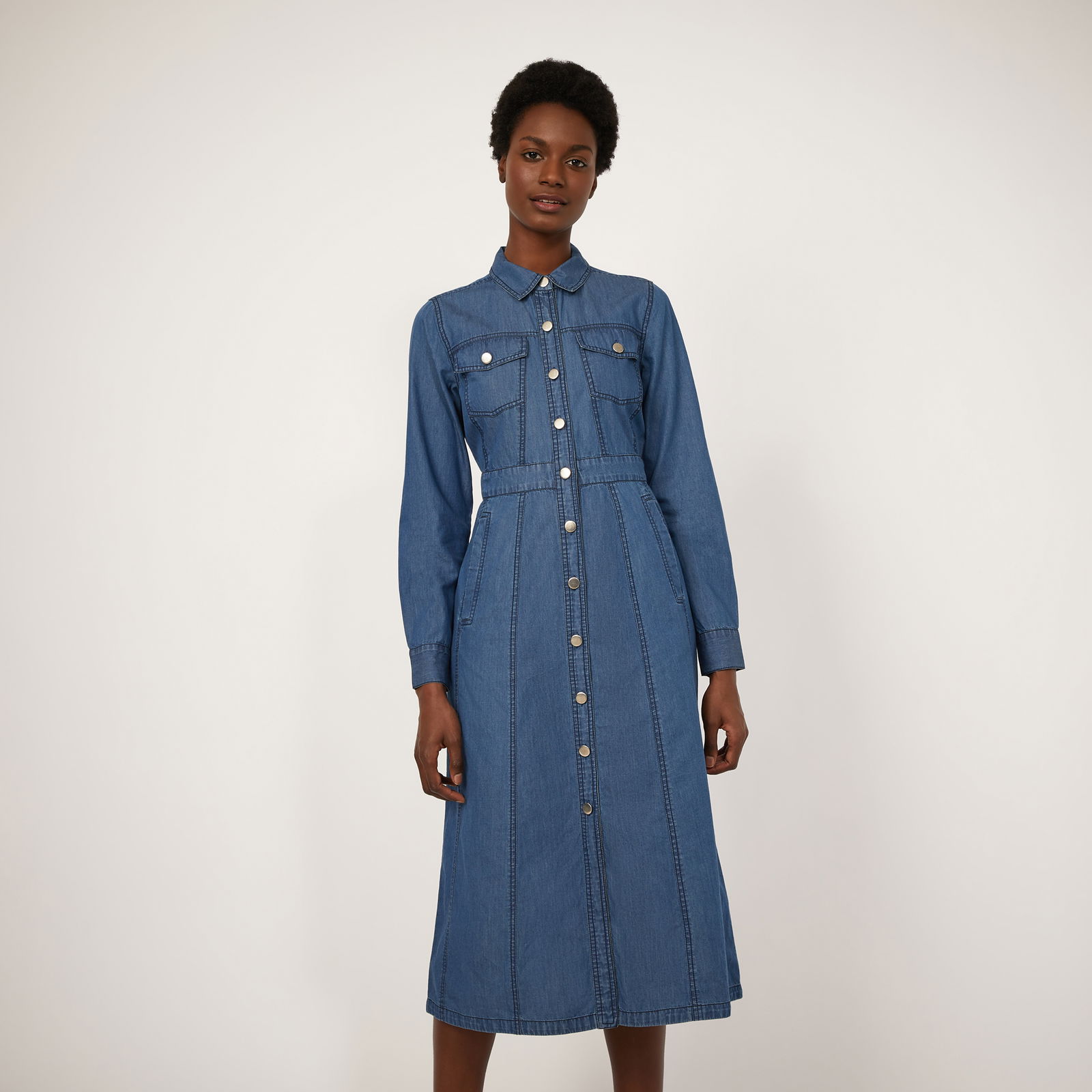 cotton on denim mini dresses Puff Sleeve Dress cyberweek_p1 while the zip Chloe Distressed Denim Dress Color:Jester Red