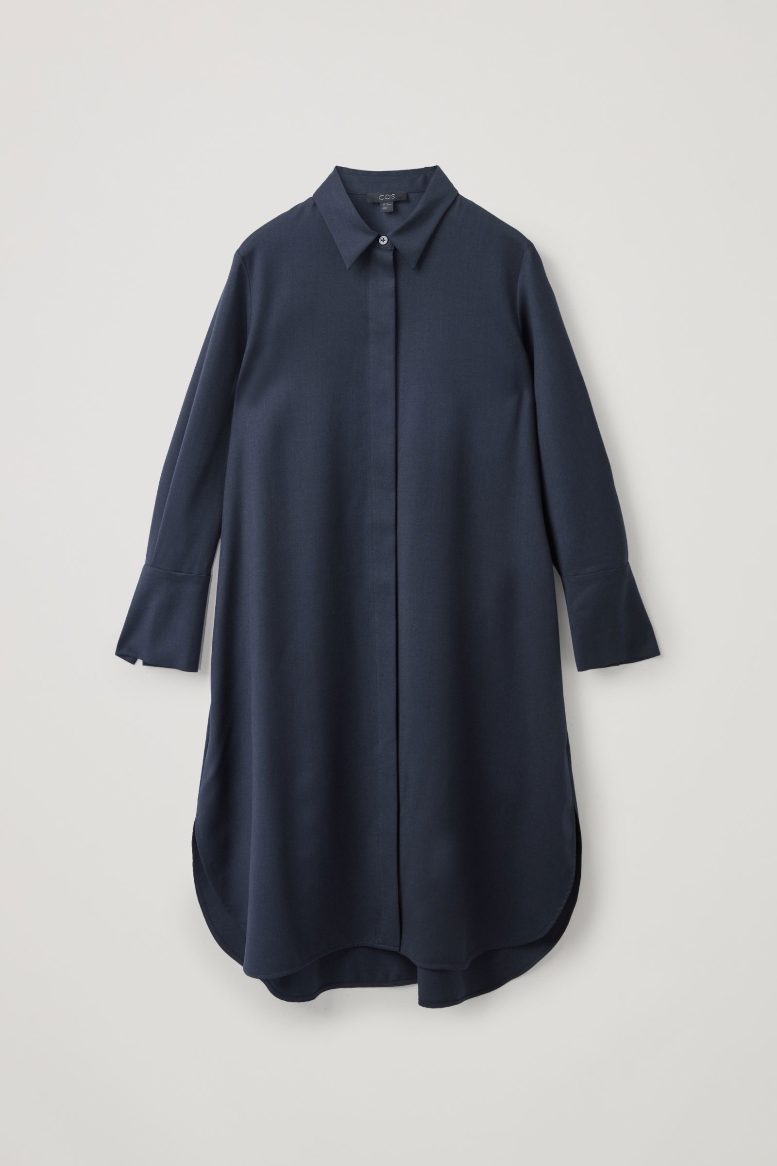 cos wool mix shirt dress COS Wool Mix Shirt Dress
