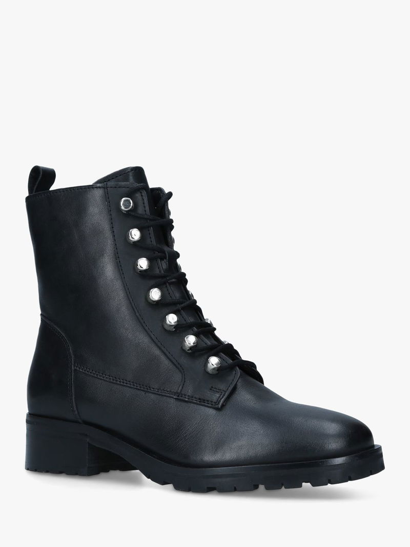 CARVELA Steam Leather Lace Up Ankle Boots endource