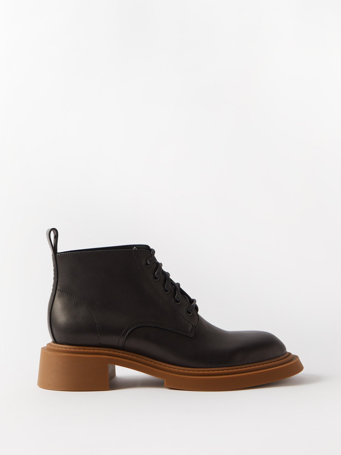 Ele Combat Leather Boots