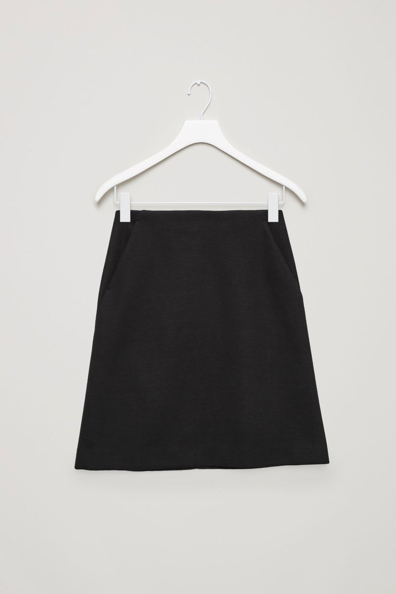 A-line Mid Length Skirt