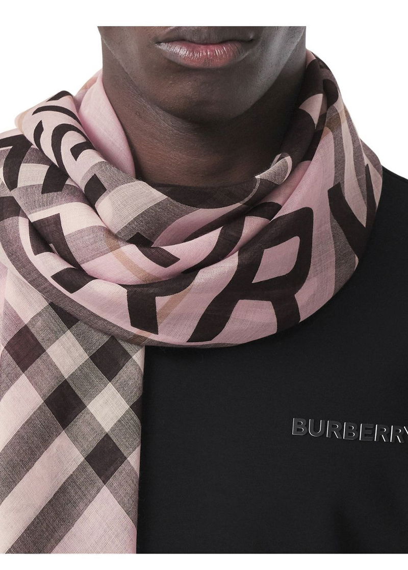 burberry scarf ash rose