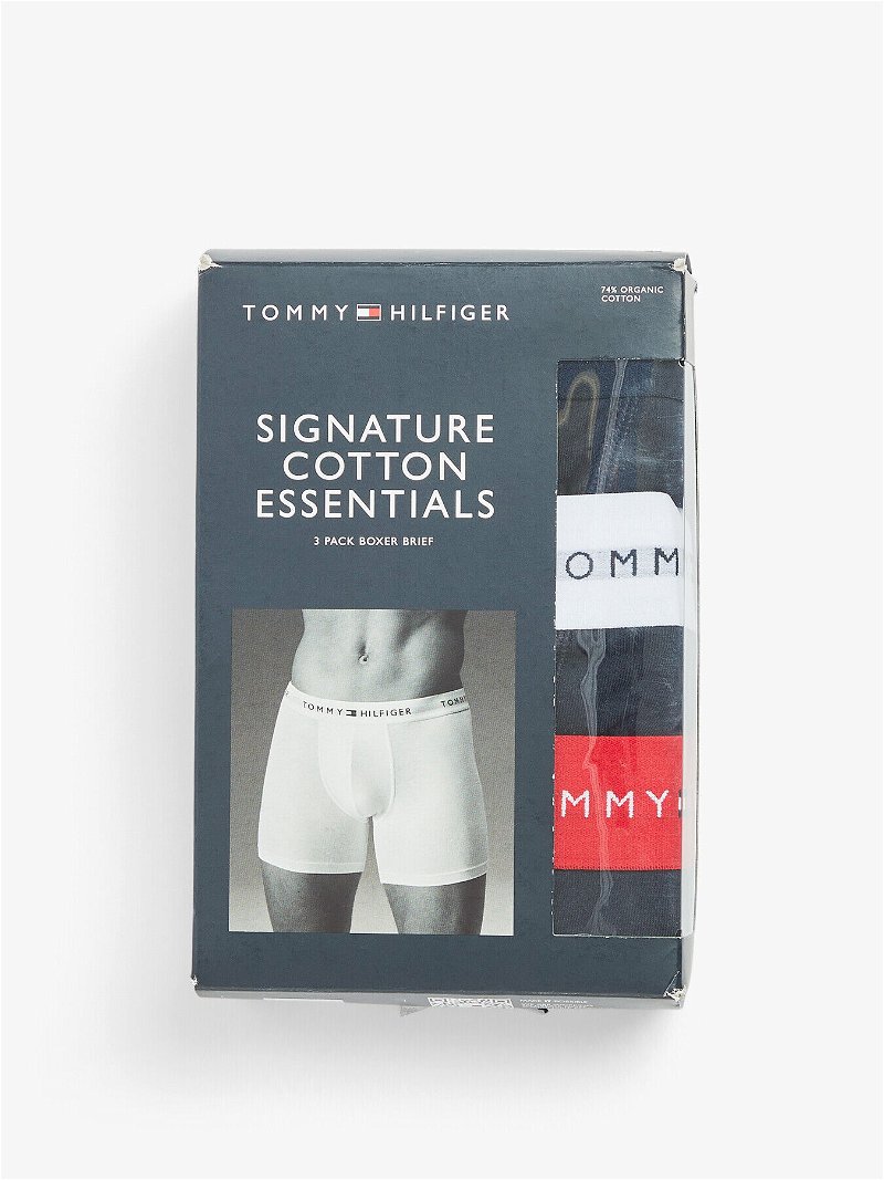 Tommy Hilfiger 3 Pack Stretch Trunks Boxer Briefs Men Underwear NEW 