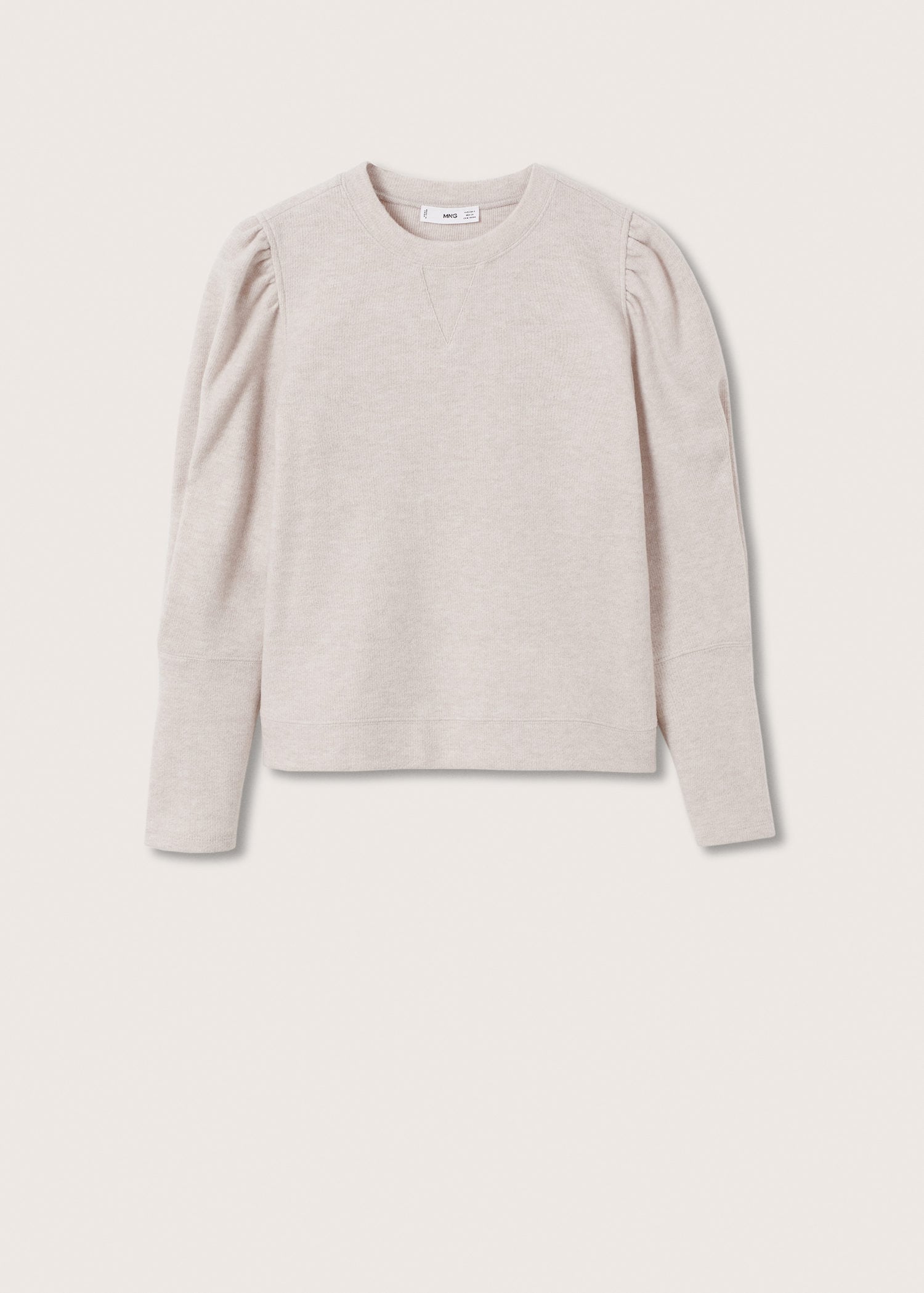 rough&swell BIG ARCH SWEAT ベージュ M（Loose Fit Sweatshirt 