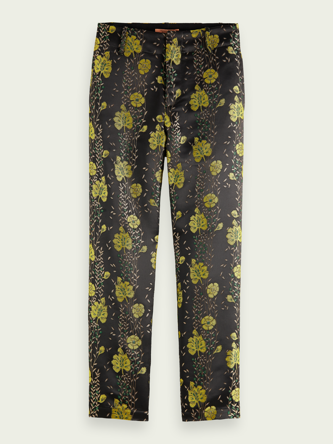 Yellow Floral Pants