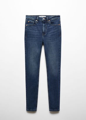 High Rise Pull-On Skinny Jeans - Mid Vintage