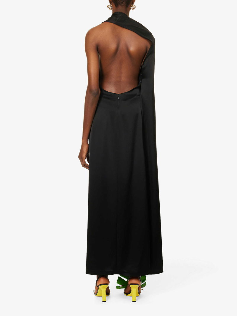 sachin and babi light blue dress Paths Cross Maxi Dress Black / L