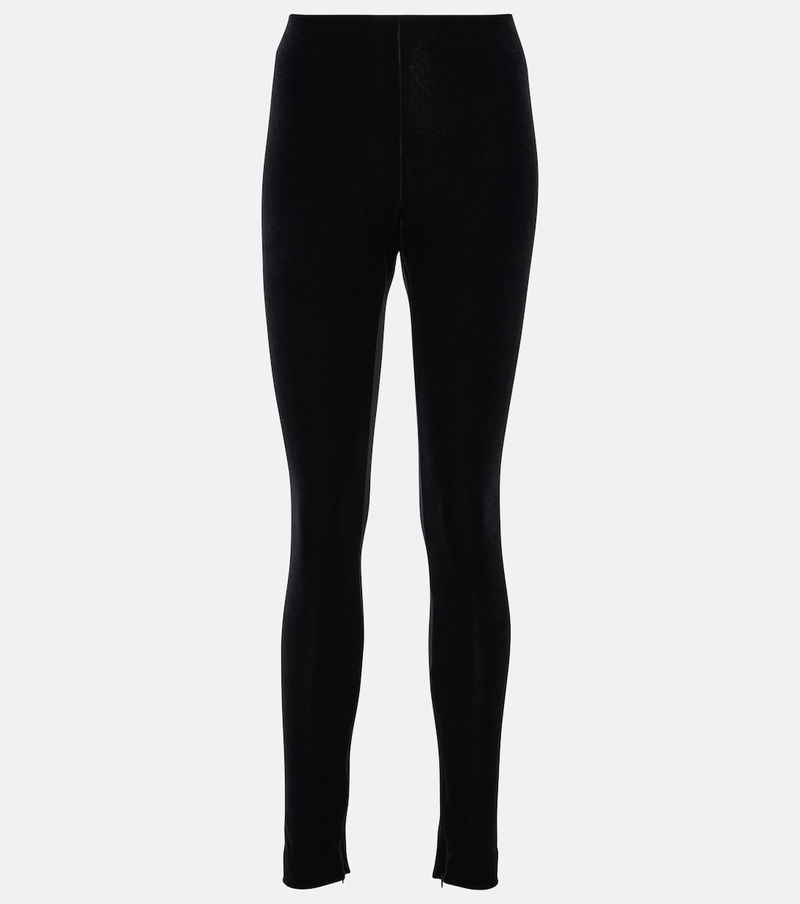 High-rise leggings in black - Wardrobe NYC