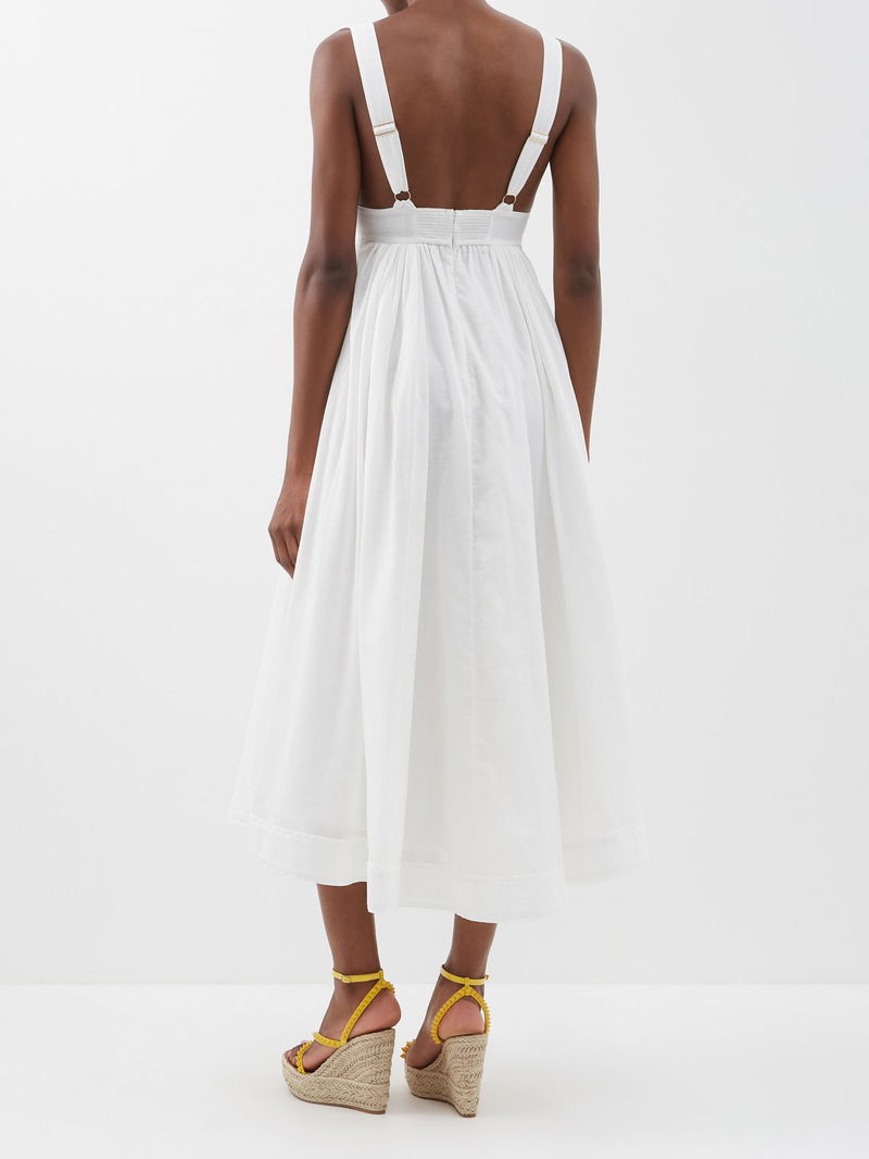 zimmermann empire waist dress Zimmermann High Tide Odyssey Dress by Zimmermann